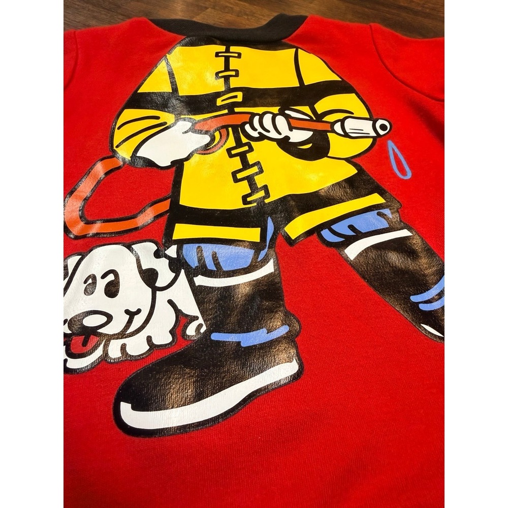 Vintage infant romper one piece outfit. Fire fighter size 0-3 months. - Picture 2 of 6